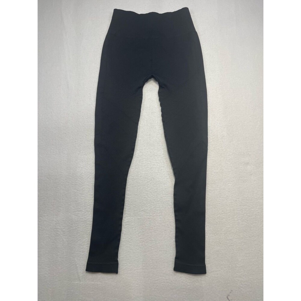 NWT TACKMA Black Seamless Leggings XS/S High Waisted
